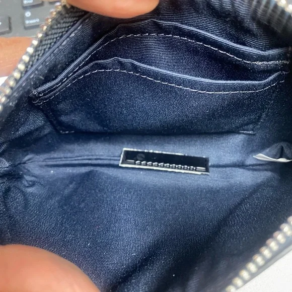 Coach Navy and Light Blue Wristlet - Picture 5 of 5